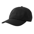 Black - Front - Atlantis Unisex Adult Dad Sustainable 6 Panel Baseball Cap