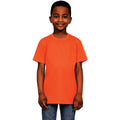 Orange - Front - Casual Classics Childrens-Kids Original Tech T-Shirt