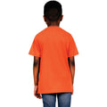 Orange - Back - Casual Classics Childrens-Kids Original Tech T-Shirt