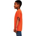 Orange - Side - Casual Classics Childrens-Kids Original Tech T-Shirt