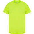 Lime - Front - Casual Classics Unisex Adult Original Tech T-Shirt