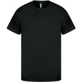 Black - Front - Casual Classics Unisex Adult Original Tech T-Shirt