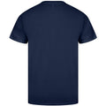 Navy - Back - Casual Classics Unisex Adult Original Tech T-Shirt