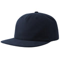 Navy - Lifestyle - Atlantis Unisex Adult Cruz 5 Panel Sustainable Snapback Cap