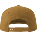 Dark Mustard - Back - Atlantis Unisex Adult Cruz 5 Panel Sustainable Snapback Cap