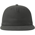 Dark Grey - Front - Atlantis Unisex Adult Cruz 5 Panel Sustainable Snapback Cap