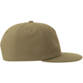 Olive - Side - Atlantis Unisex Adult Cruz 5 Panel Sustainable Snapback Cap