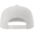 White - Back - Atlantis Unisex Adult Cruz 5 Panel Sustainable Snapback Cap