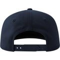 Navy - Back - Atlantis Unisex Adult Cruz 5 Panel Sustainable Snapback Cap