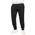 Black - Front - Casual Classics Unisex Adult Blended Core Regular Jogging Bottoms