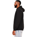 Black - Side - Casual Classics Unisex Adult Core Ringspun Cotton Tall Full Zip Hoodie