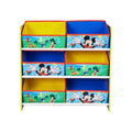 Yellow-Blue-Green - Back - Disney Mickey Mouse Storage Box