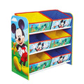 Yellow-Blue-Green - Front - Disney Mickey Mouse Storage Box