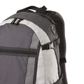 Dark Grey-Off White - Back - Shugon Indiana Sports Backpack (20 Litres)