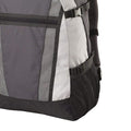 Dark Grey-Off White - Side - Shugon Indiana Sports Backpack (20 Litres)