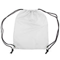 White - Front - Shugon Stafford Plain Drawstring Tote Bag - 13 Litres