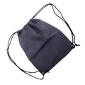 Navy Blue - Back - Shugon Stafford Plain Drawstring Tote Bag - 13 Litres