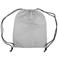 Silver Grey - Front - Shugon Stafford Plain Drawstring Tote Bag - 13 Litres