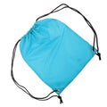 Light Blue - Back - Shugon Stafford Plain Drawstring Tote Bag - 13 Litres