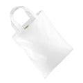 White - Back - Westford Mill Mini Bag For Life - 4 Litres