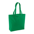 Kelly Green - Back - Westford Mill Organic Cotton Shopper Bag - 16 Litres