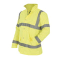 Hi-Vis Yellow - Back - Yoko Mens Hi-Vis Road Safety Jacket