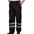 Hi-Vis Yellow - Lifestyle - Yoko Mens Hi-Vis Waterproof Contractor Over Trousers