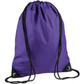 Purple - Front - Bagbase Premium Gymsac Water Resistant Bag (11 Litres)