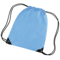 Sky Blue - Back - Bagbase Premium Gymsac Water Resistant Bag (11 Litres)