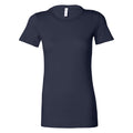 Navy Blue - Front - Bella Ladies-Womens The Favourite Tee Short Sleeve T-Shirt