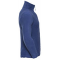 Bright Royal - Side - Russell Mens 1-4 Zip Outdoor Fleece Top