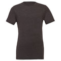 Dark Heather - Side - Canvas Unisex Jersey Crew Neck T-Shirt - Mens Short Sleeve T-Shirt