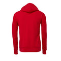 Red - Back - Canvas Unisex Pullover Hooded Sweatshirt - Hoodie