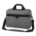 Grey Marl - Back - Quadra Executive Digital Office Bag (17inch Laptop Compatible)