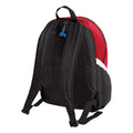 Classic Red-Black-White - Back - Quadra Pro Team Backpack - Rucksack Bag (17 Litres)