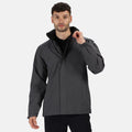 Seal Grey-Black - Lifestyle - Regatta Mens Standout Ardmore Jacket (Waterproof & Windproof)