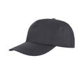 Black - Front - Result Unisex Core Houston 5 Panel Printers Baseball Cap