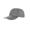 Dove Grey - Front - Result Unisex Core Houston 5 Panel Printers Baseball Cap