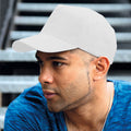 White - Back - Result Unisex Core Houston 5 Panel Printers Baseball Cap