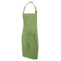 Light Olive - Front - Dennys Multicoloured Bib Apron 28x36ins