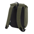 Military Green - Back - Quadra Vintage Rucksack - Backpack