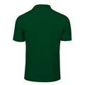 Forest Green - Back - Tee Jays Mens Luxury Stretch Short Sleeve Polo Shirt