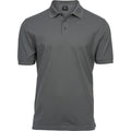 Dark Olive - Front - Tee Jays Mens Luxury Stretch Short Sleeve Polo Shirt