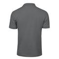 Dark Olive - Back - Tee Jays Mens Luxury Stretch Short Sleeve Polo Shirt