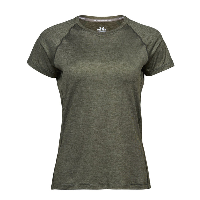 Tee Jays Womens/Ladies Cool Dry Short Sleeve T-Shirt TJ7021