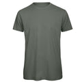 Millennial Khaki - Front - B&C Mens Favourite Organic Cotton Crew T-Shirt