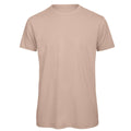 Millennial Pink - Front - B&C Mens Favourite Organic Cotton Crew T-Shirt