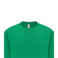 Heather Green - Lifestyle - Fruit Of The Loom Mens Set-In Belcoro® Yarn Sweatshirt