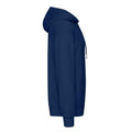 Deep Navy - Back - Fruit Of The Loom Mens Hooded Sweatshirt - Hoodie