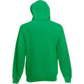 Fuchsia - Side - Fruit Of The Loom Mens Hooded Sweatshirt - Hoodie